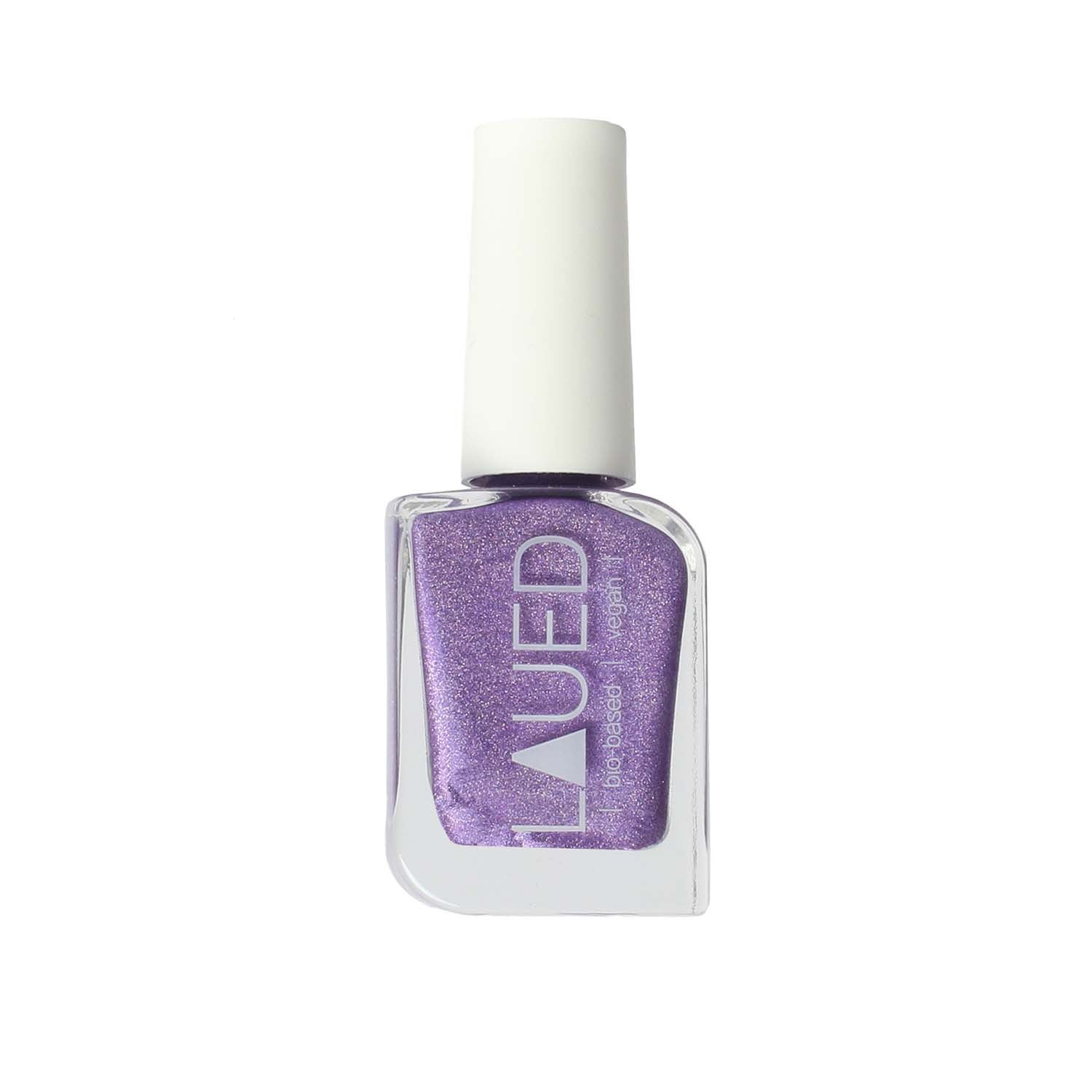 LAUED - nail polish - bio based - Glitter 03 Laued nailpolish bio based vegan glitter purple