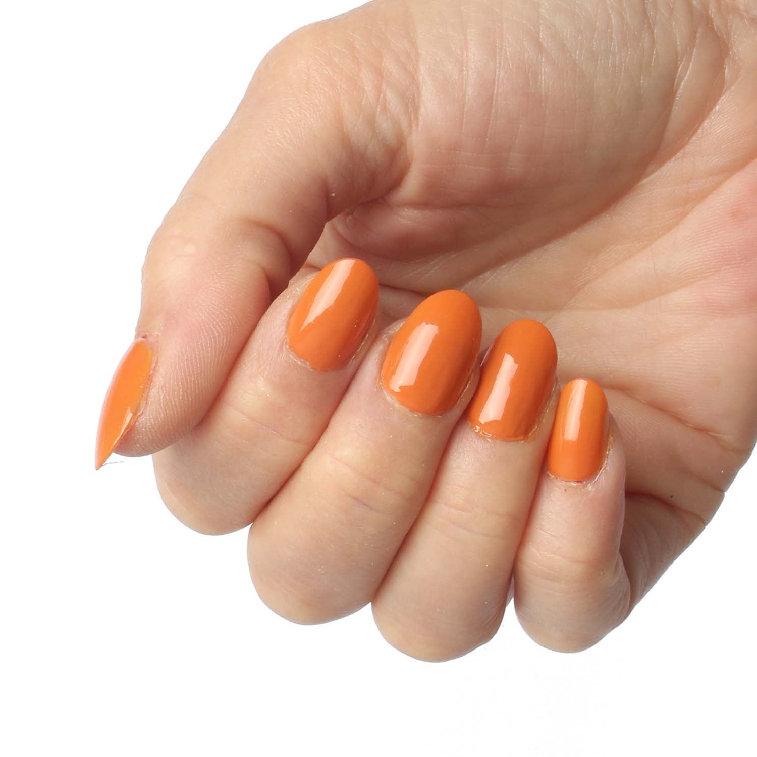 LAUED - nail polish - bio based - sunrise 03 Laued nailpolish bio based vegan sunrise orange