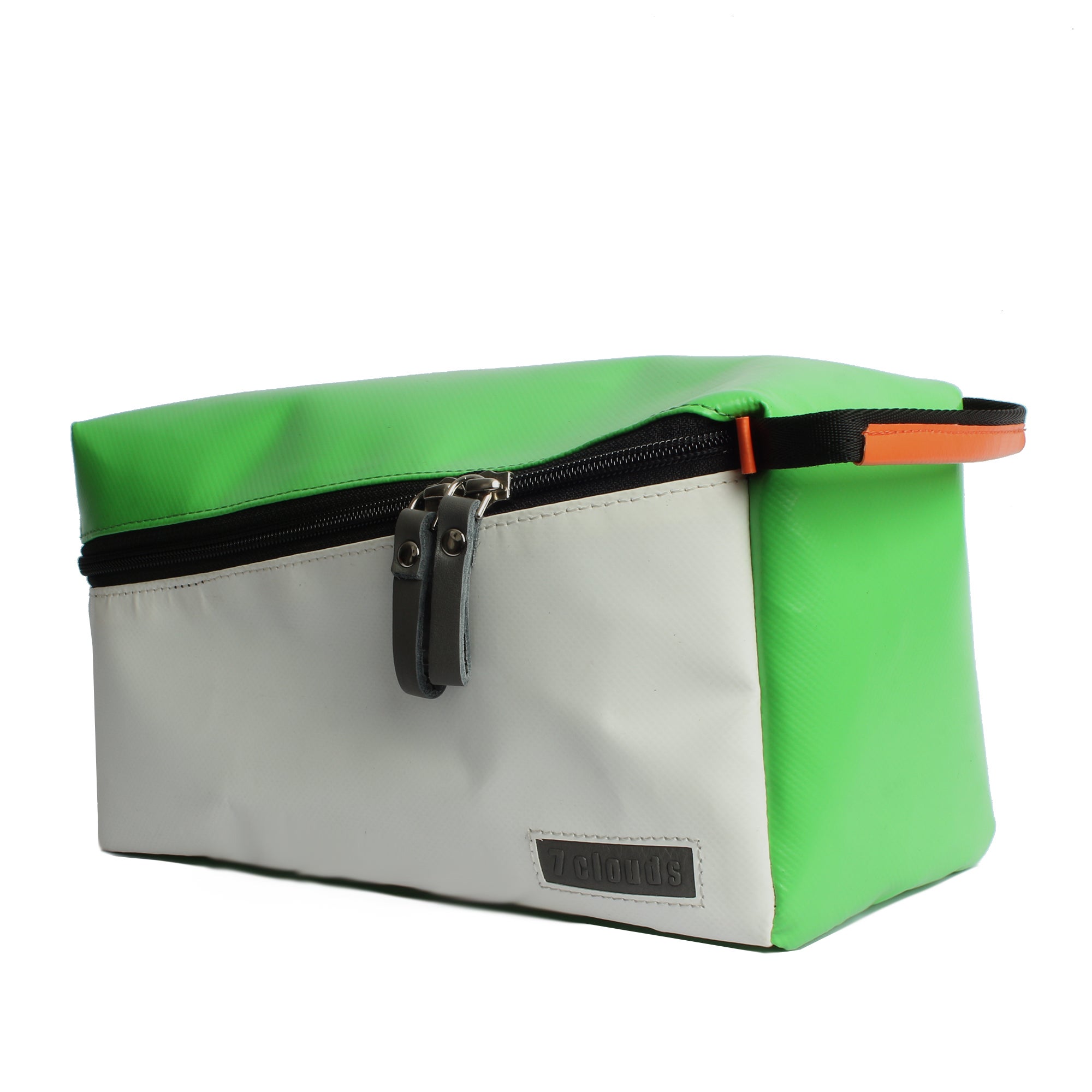 7clouds Necessaire Keil 7.1 white-green Front