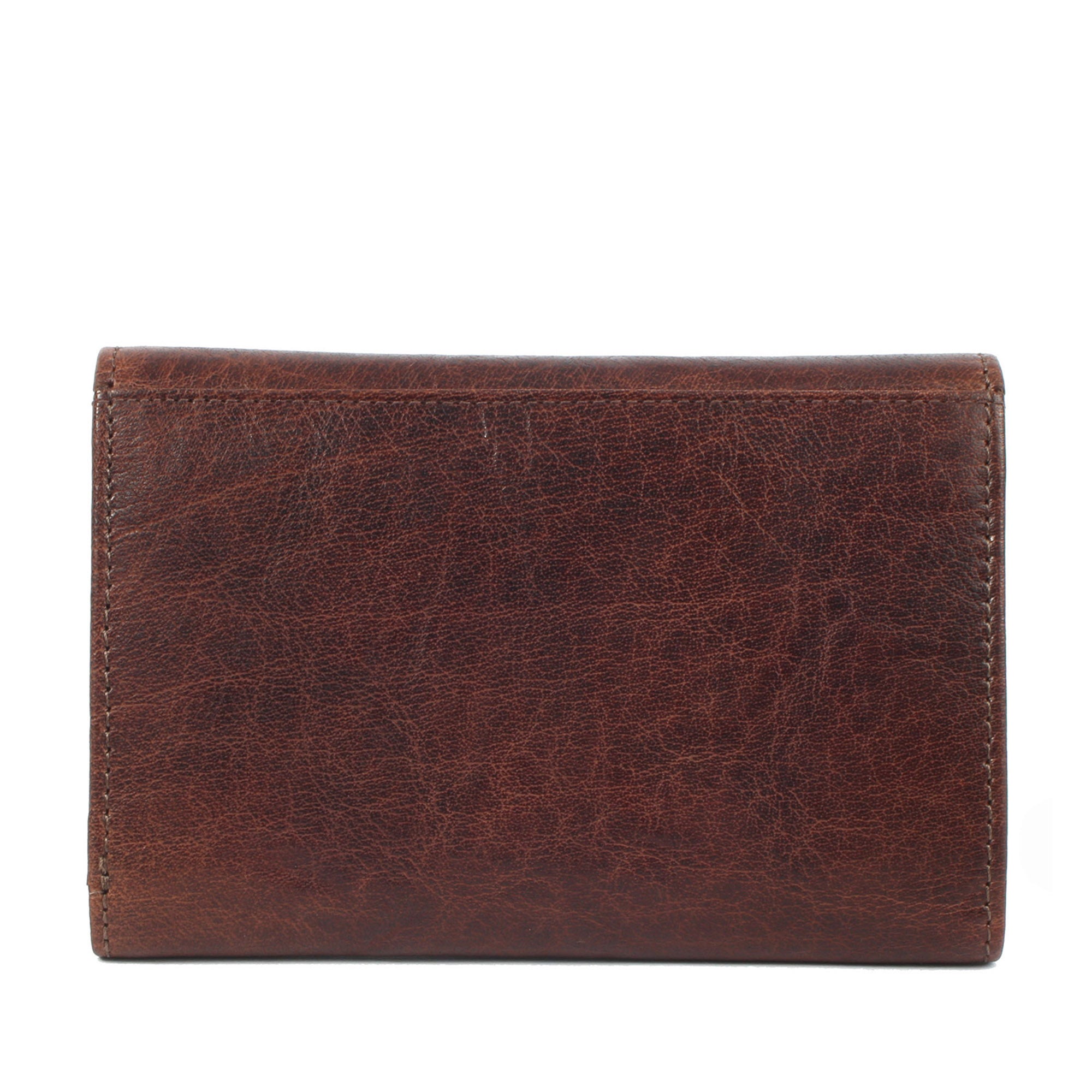 Margelisch Wien 1 sustainable RFID lady-leather wallet backside brown