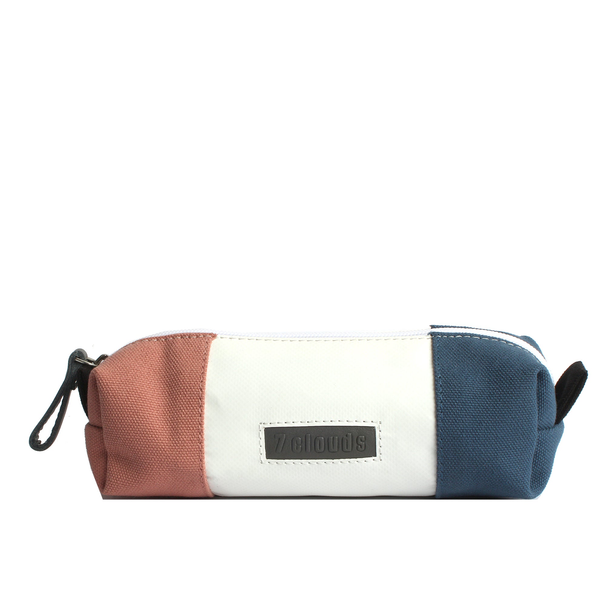 7clouds Stiftetui-Penci 7.1 white-salmon-blue 7clouds Stiftetui Penci 7.1 white-salmon-blue Front