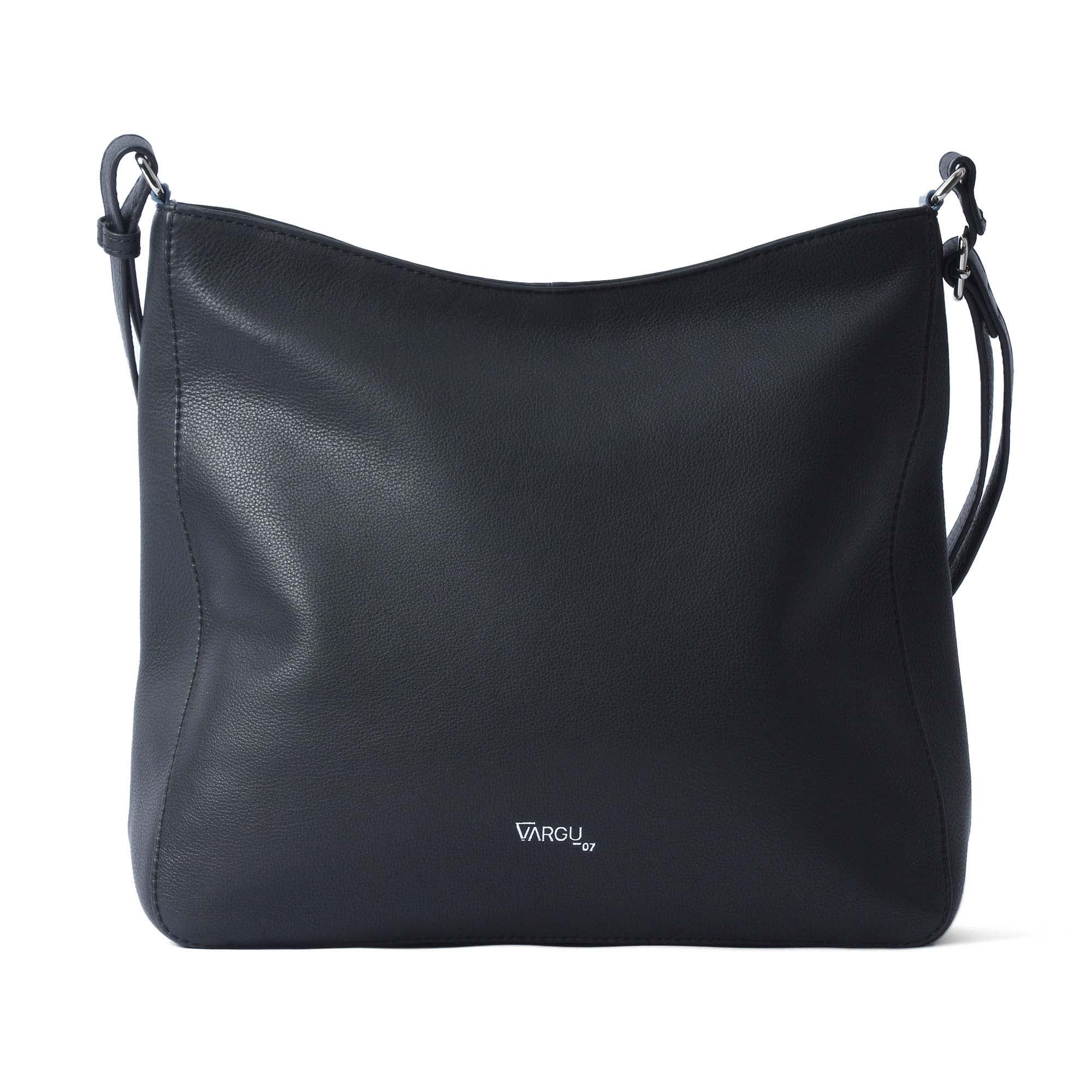 Vargu Lunua 1 leather shoulder bag women medium black