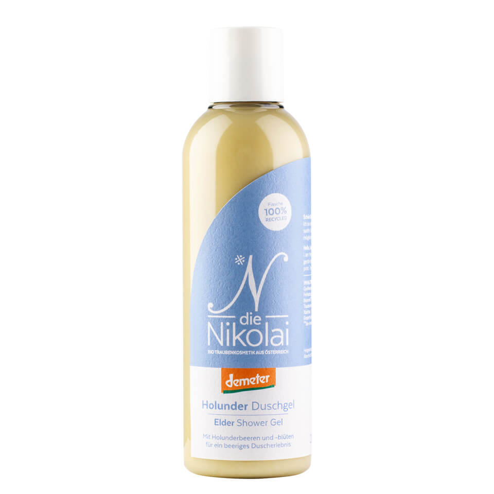 dieNikolai-holunder-duschgel Flasche, Shampoo, Kosmetik, Parfüm