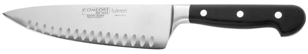 Burgvogel Kochmesser mit Kulle, Klinge 20 cm, Griff Comfort Line 