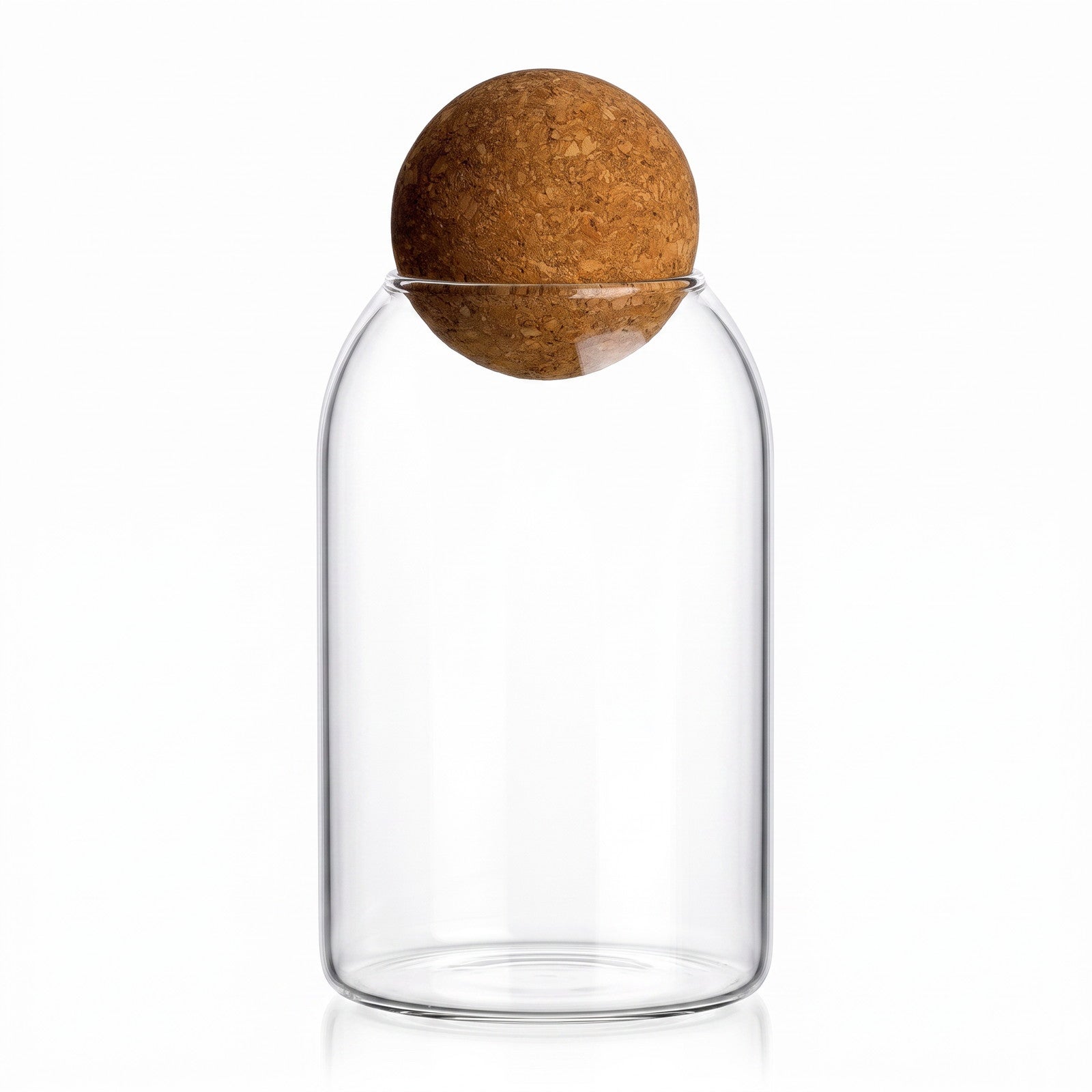 glasflasche, leer, klarer glas, Korken, Wohnaccessoire