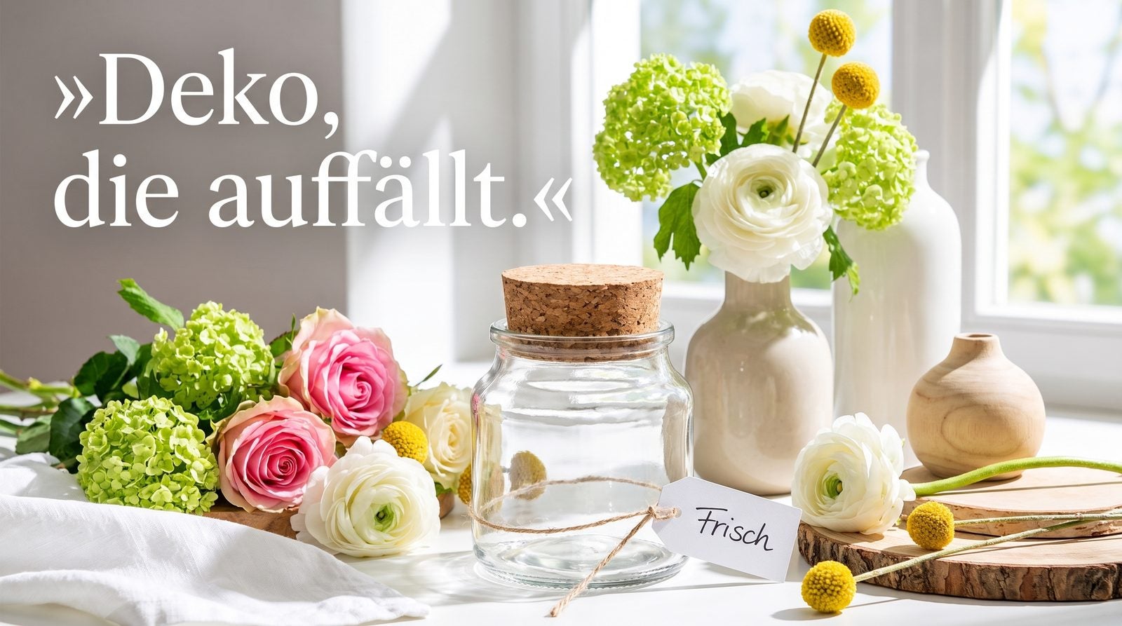 Dekoration – Deko, die auffällt.