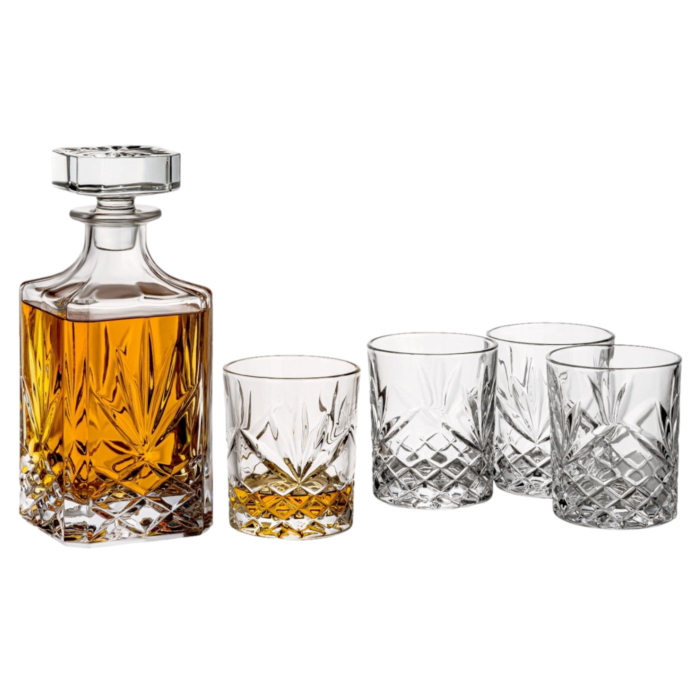 Whiskykaraffe und 4 Whiskygläser im Set – Typ 35149 Whiskykaraffe und 4 Whiskygläser im Set – Typ 35149
