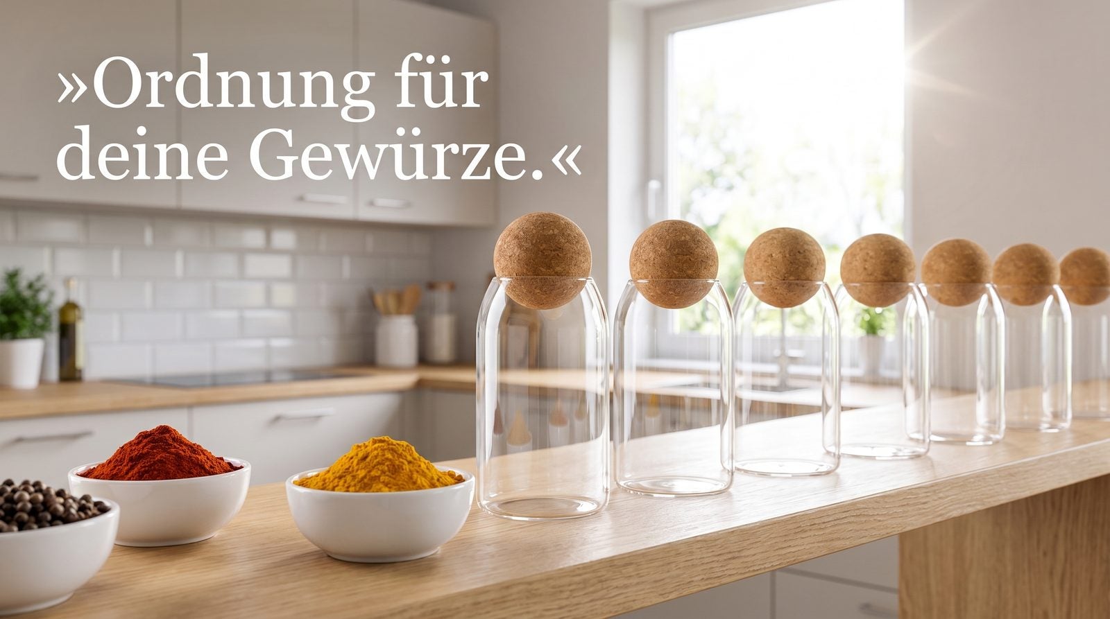 Gewürzgläser – Ordnung für deine Gewürze.