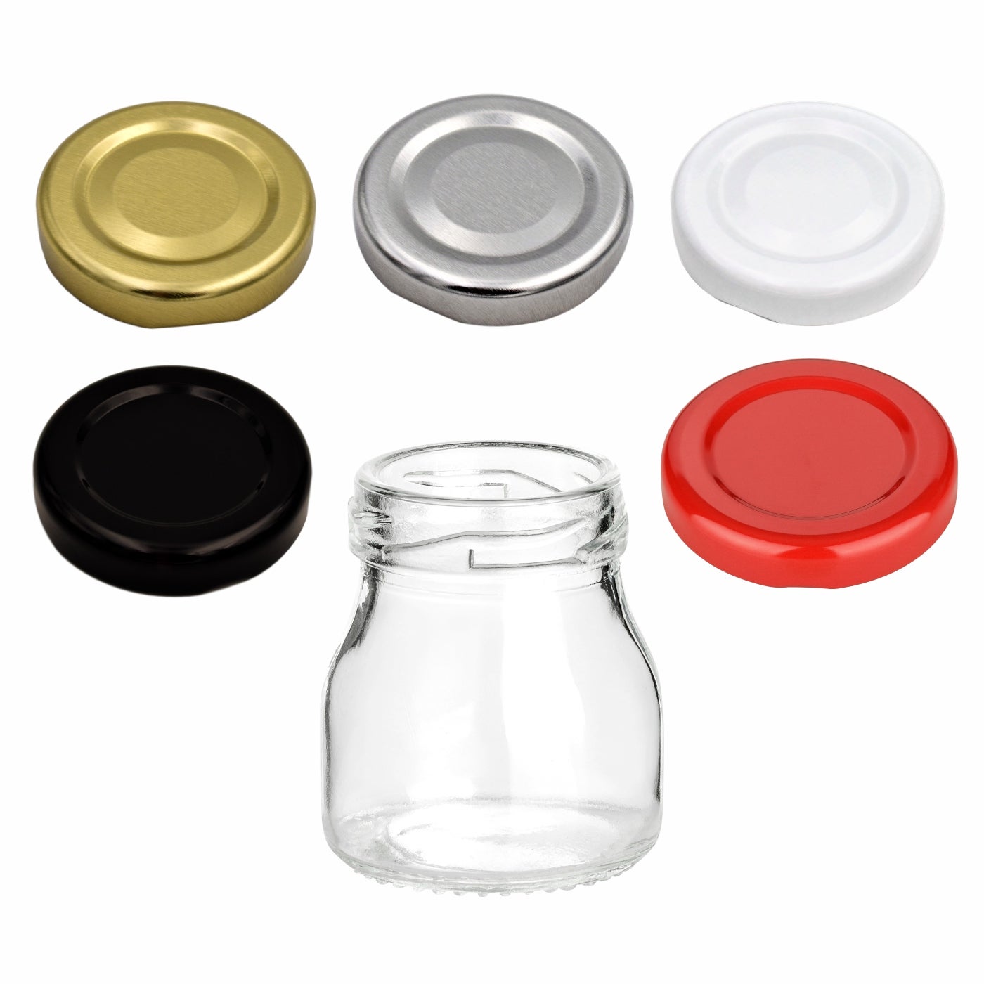 50 ml Einmachglas rund Einmachglas, Rauchpfeife