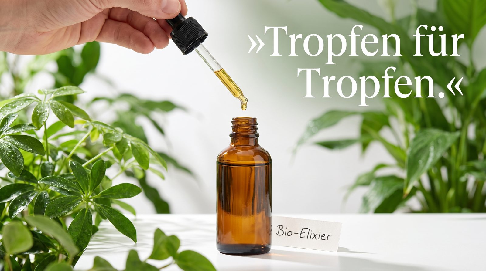 Pipettenflaschen – Tropfen für Tropfen.