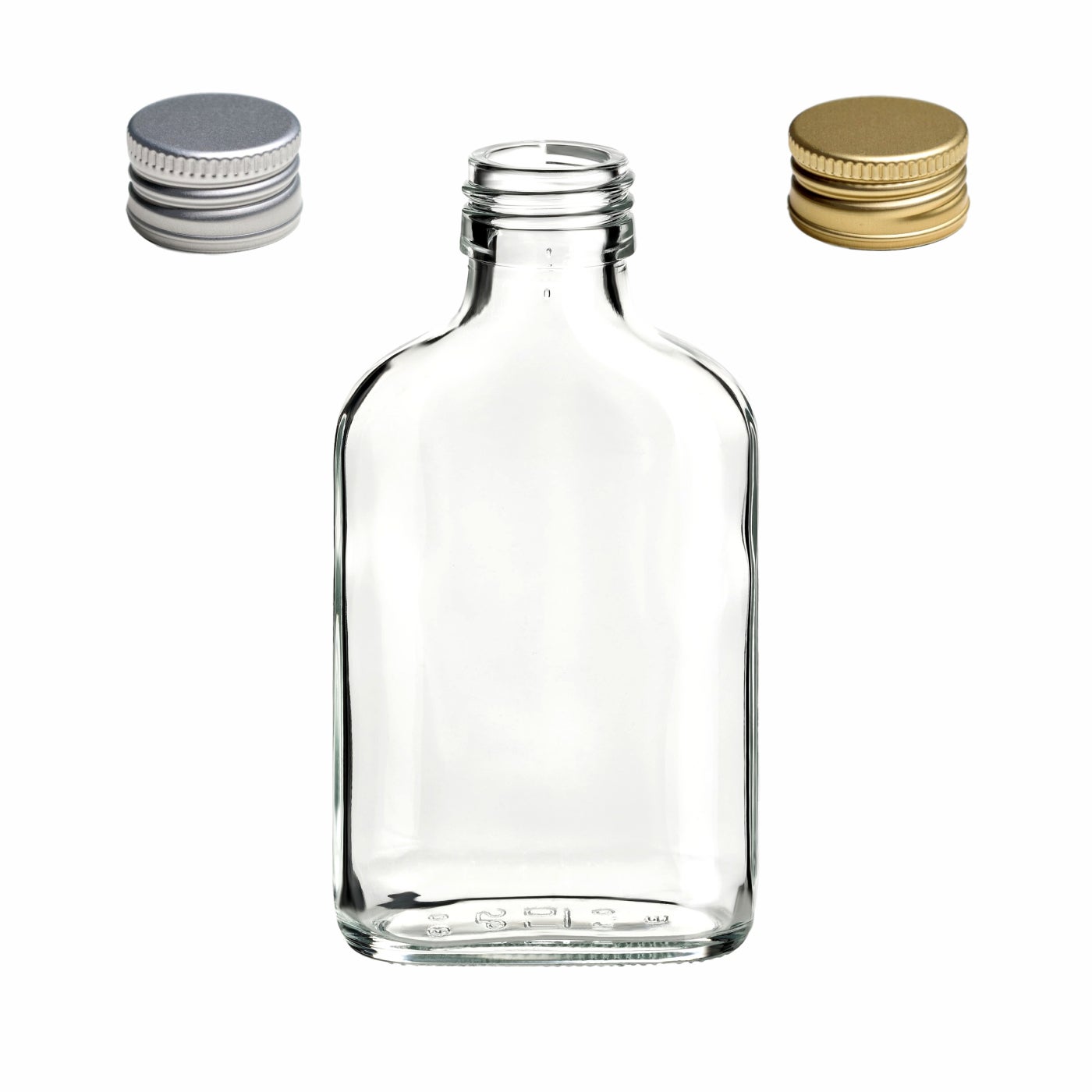 100 ml Flachmann - 3 Varianten wählbar 100 ml Flachmann - 3 Varianten wählbar