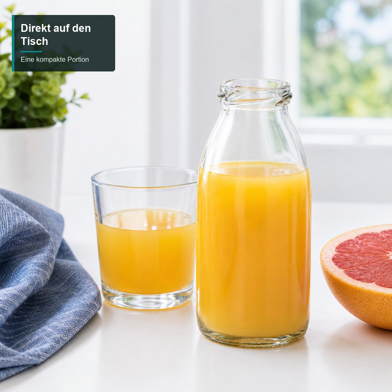 250 ml Saftflasche - SERVIEREN
