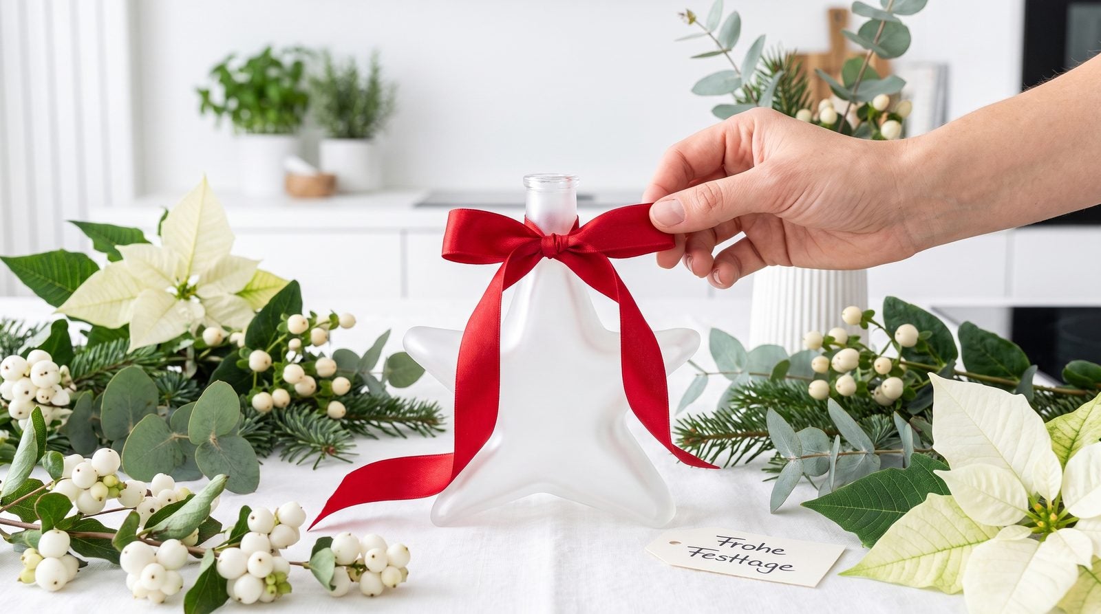 Weihnachten Flaschen / Korken von Flaschendiscount in der Anwendung