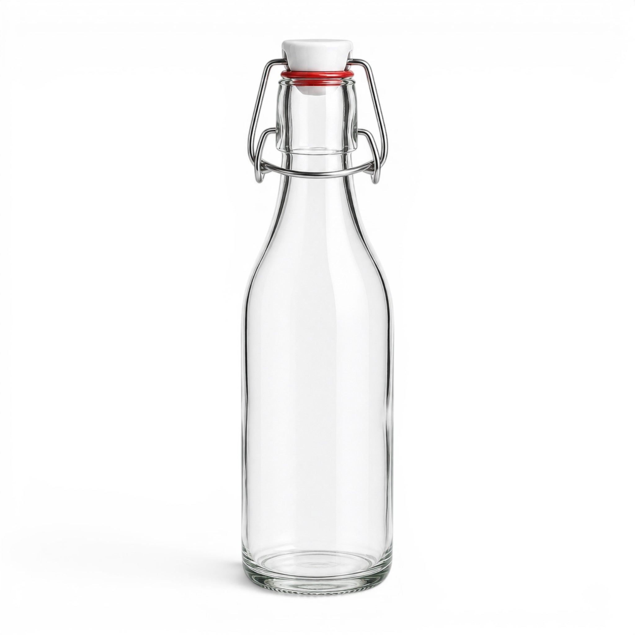 glasflasche, stillglas, flasche, verriegelung, klar