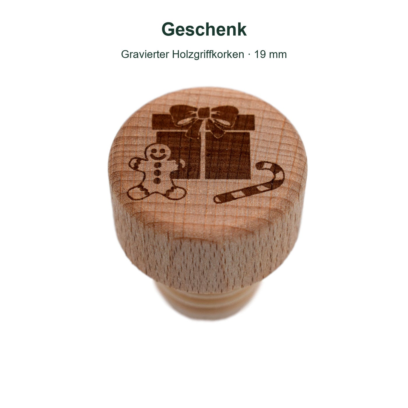 Holzgriffgravur Geschenk