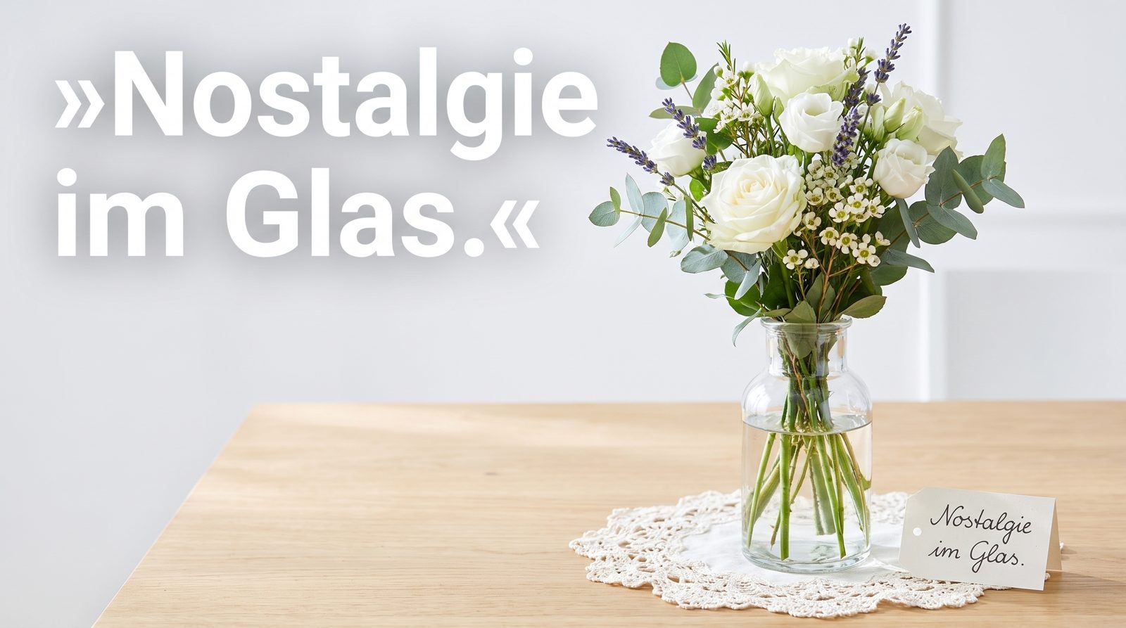 Thema Vintage – Nostalgie im Glas.