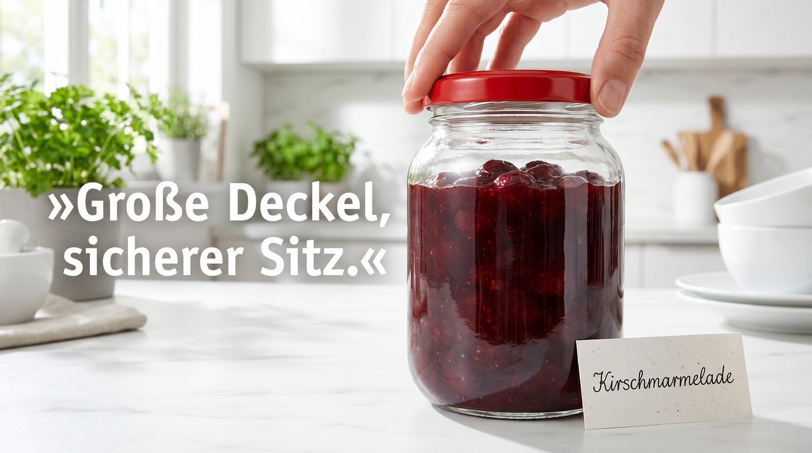 TO 63 bis TO 110 Standard – Große Deckel, sicherer Sitz.