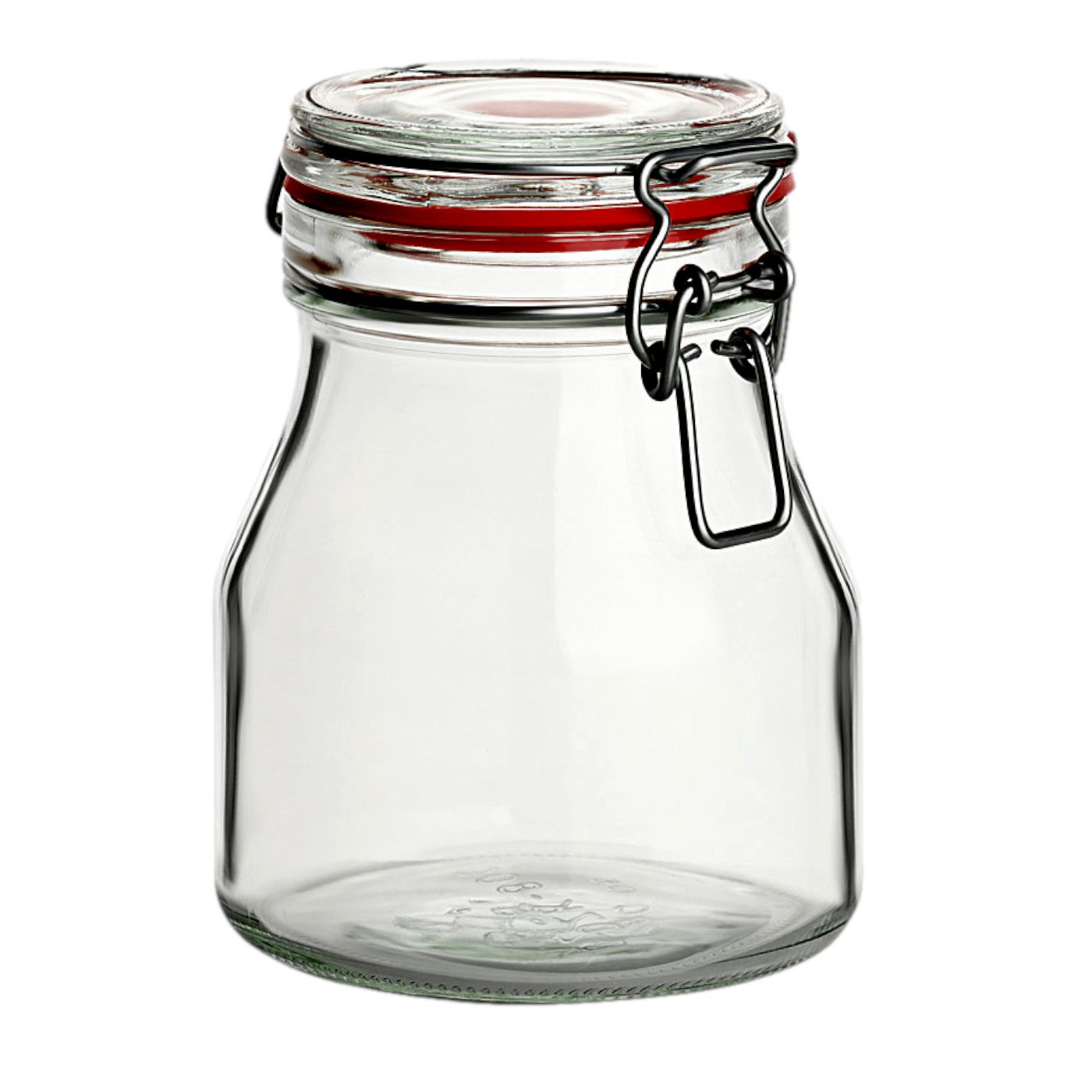 750 ml Bügelglas Rund Krug