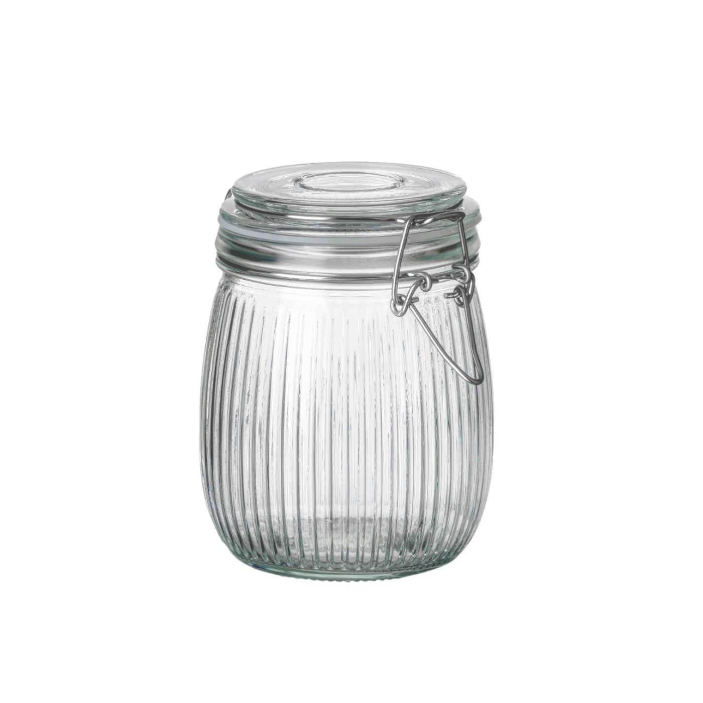 750 ml Bügelglas geriffelt 750 ml Bügelglas geriffelt