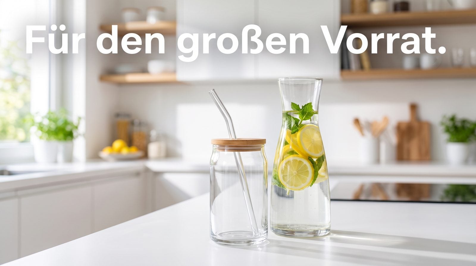 Inhalt ab 500 ml – Für den großen Vorrat.