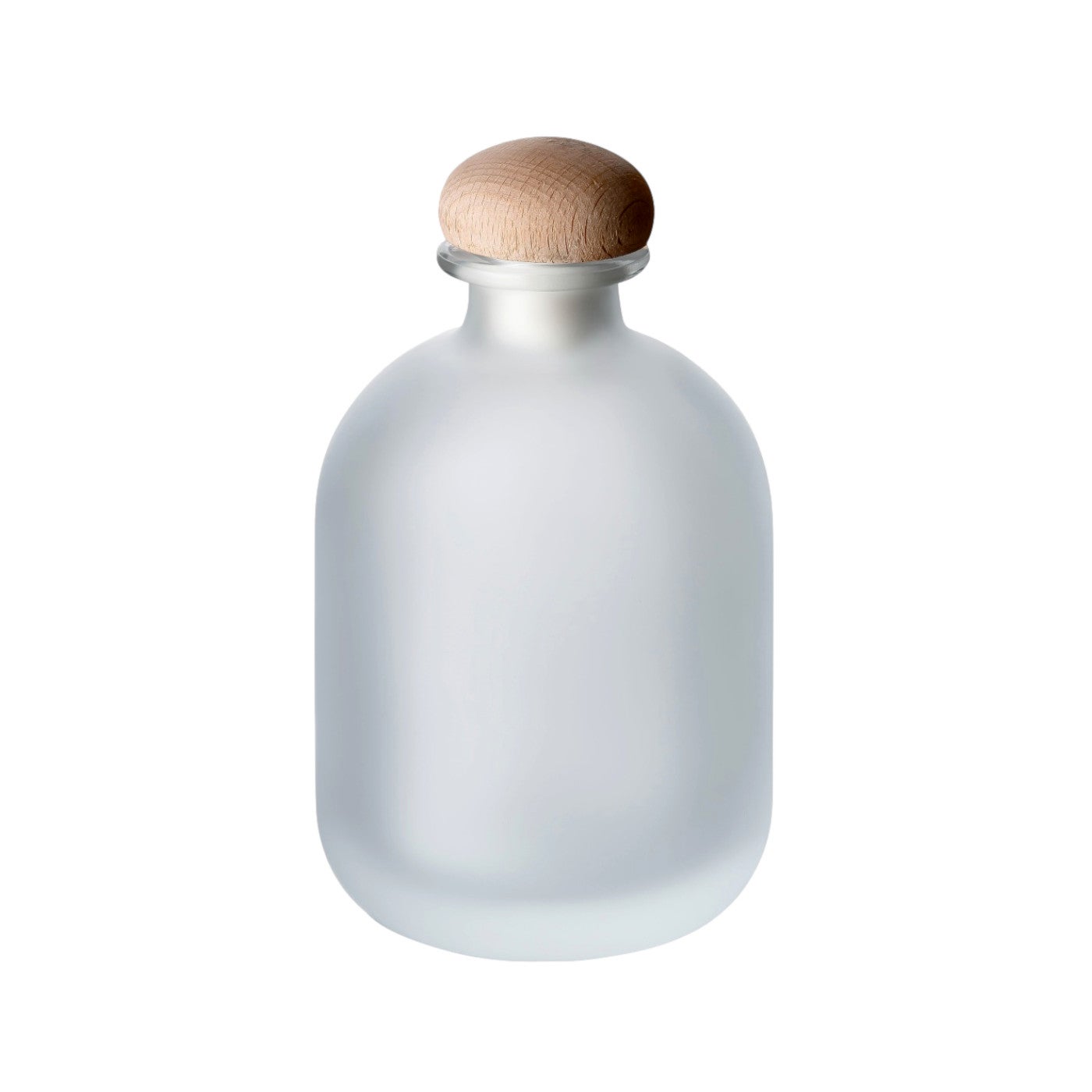 350 ml Arctic mattiert mit Holzgriffkorken Krug, Flasche, Töpferei, Glas
