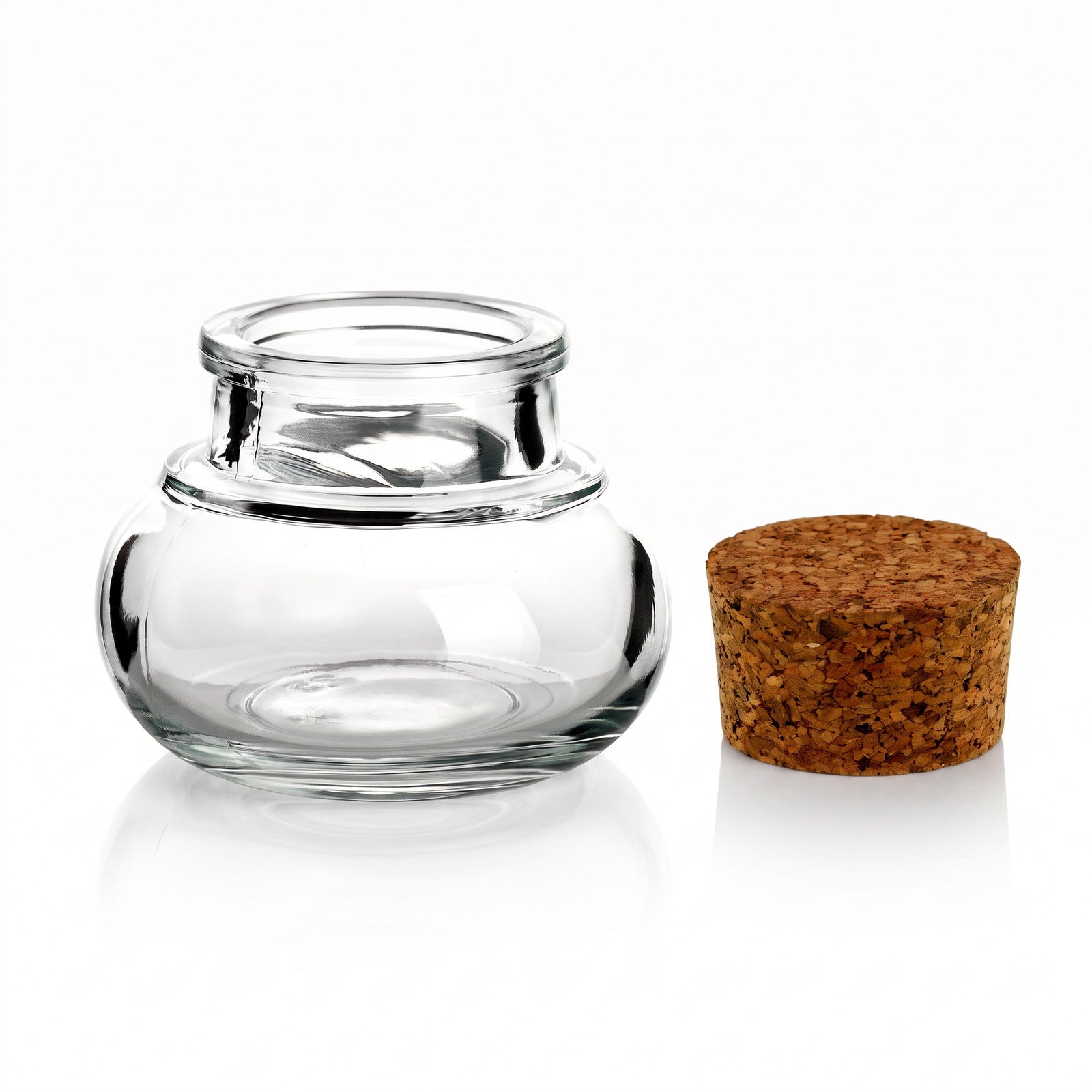 Glasbehälter, Glass Jar, Korkdeckel, Aufbewahrung, Küchenzubehör