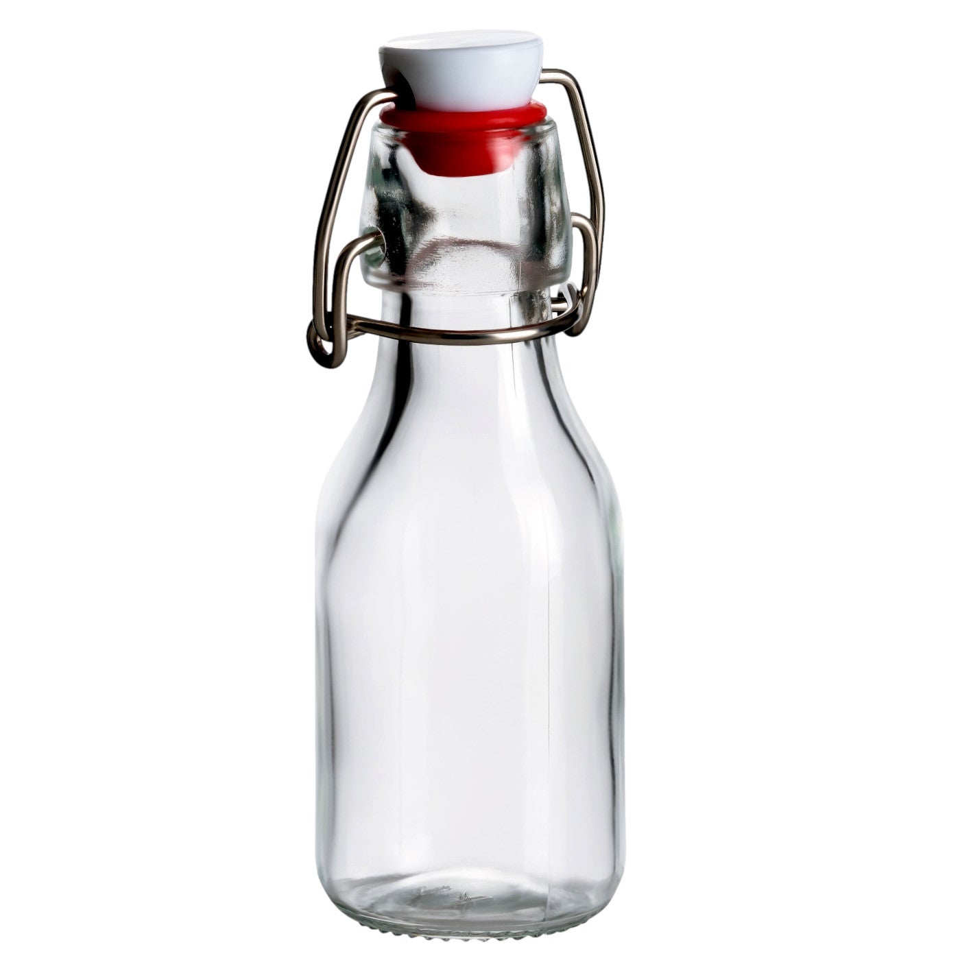 Bügelflasche 100 ml rund – mit Bügelverschluss