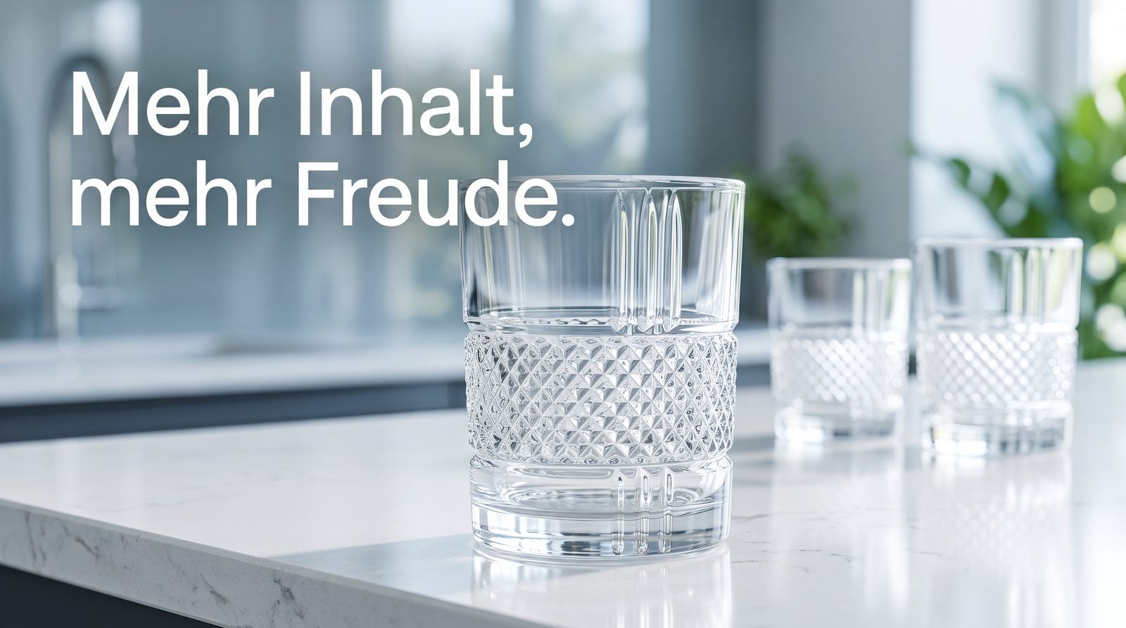 Inhalt ab 300 ml – Mehr Inhalt, mehr Freude.