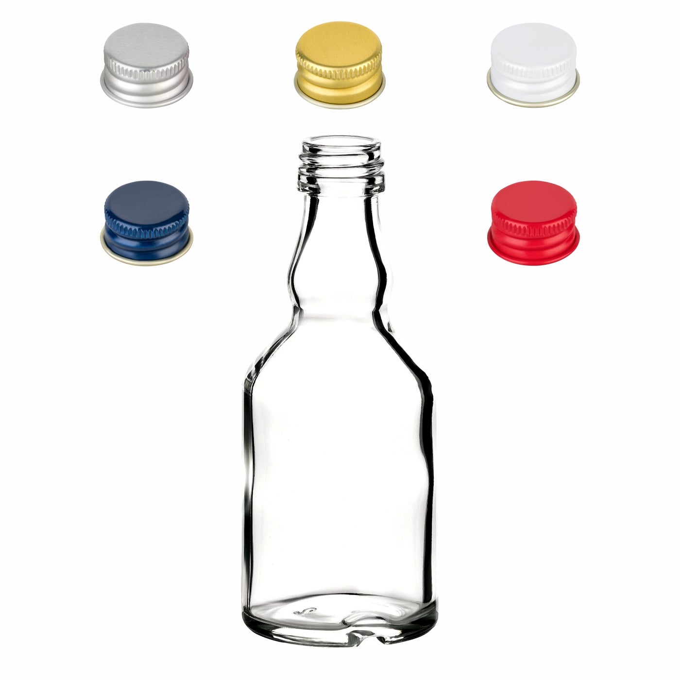 50 ml Mina - 6 Varianten wählbar Glas, Flasche