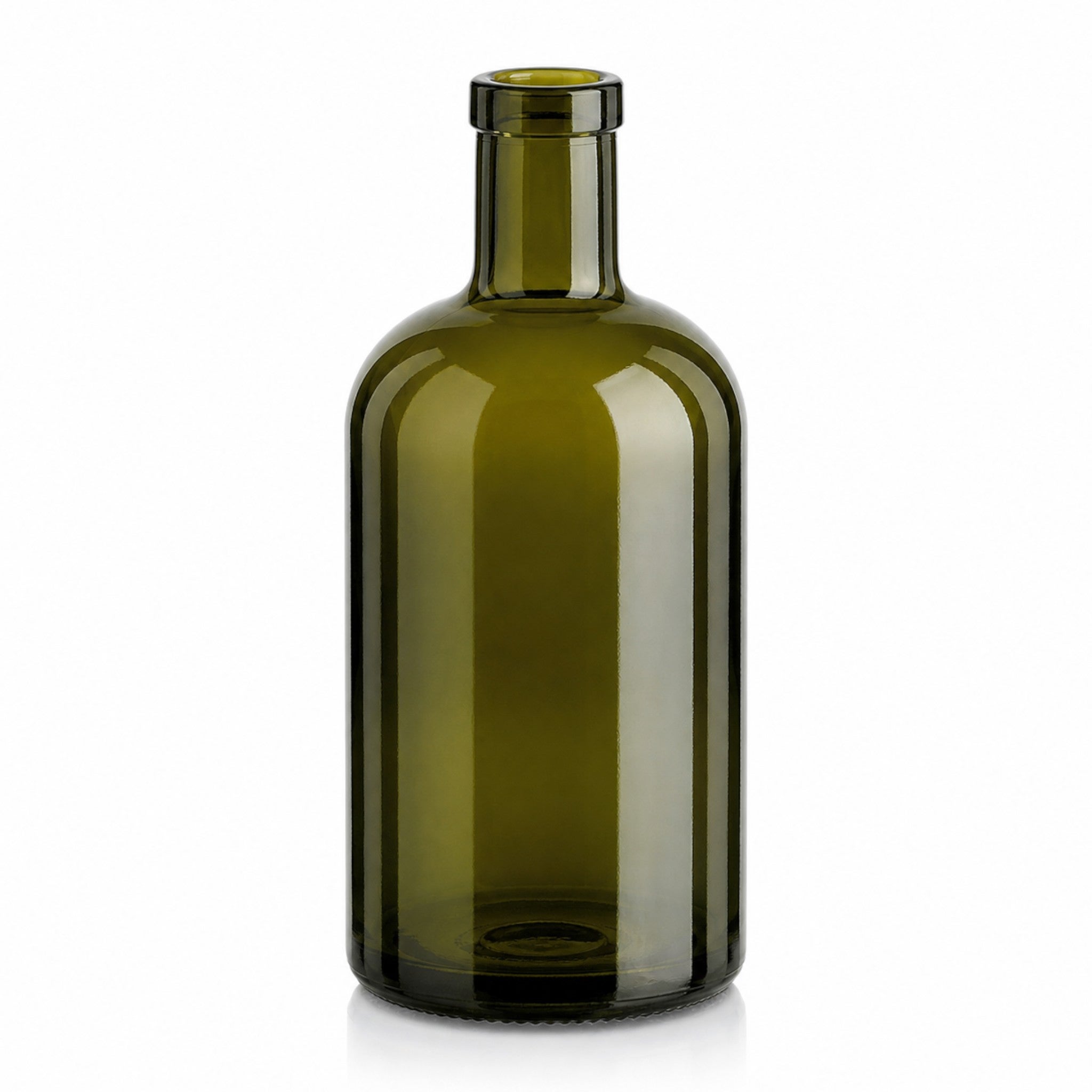 Flasche, Glasflasche, Grünes Glas, Klarflasche, Minimalistische Flasche