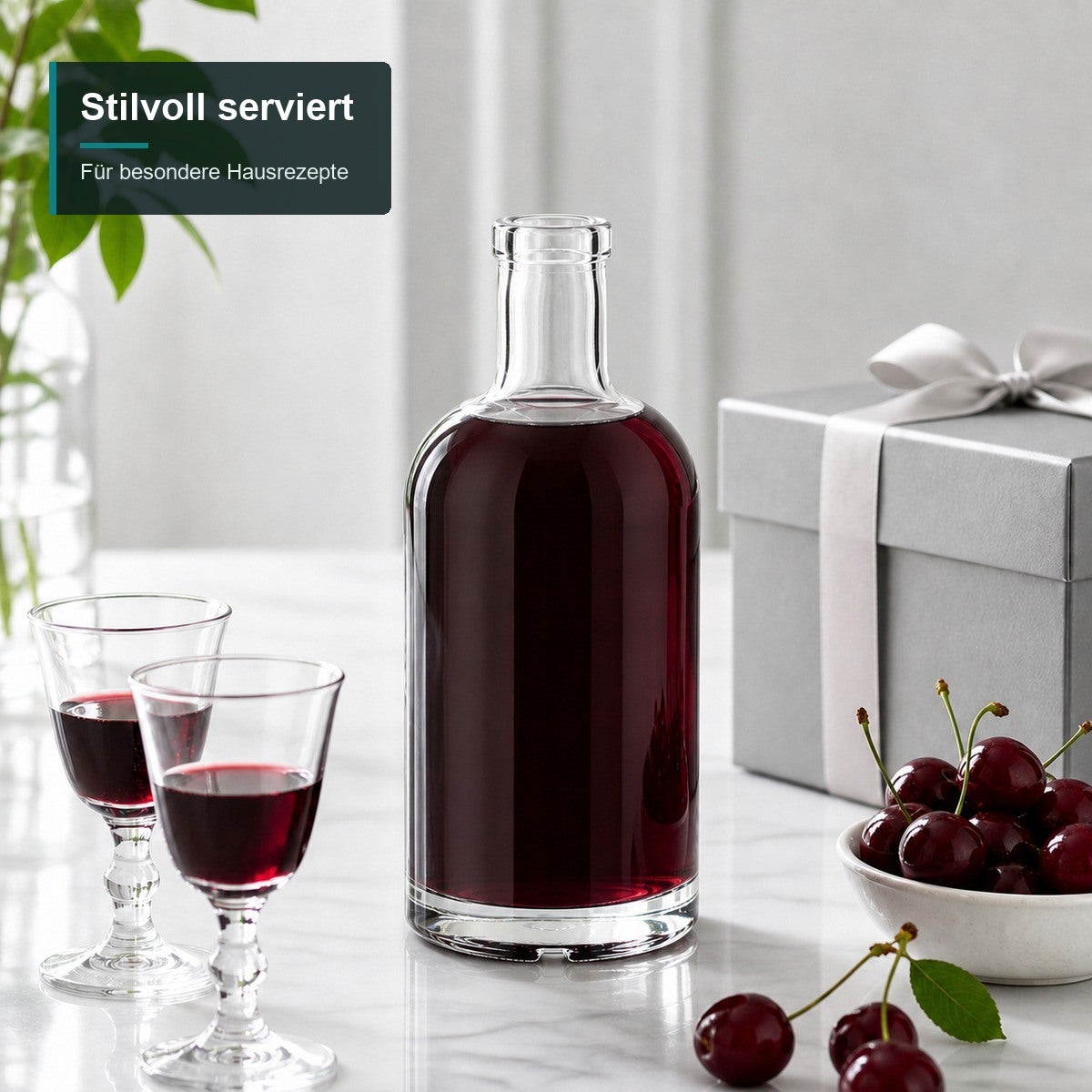 500 ml Klassik Klar - SERVIEREN