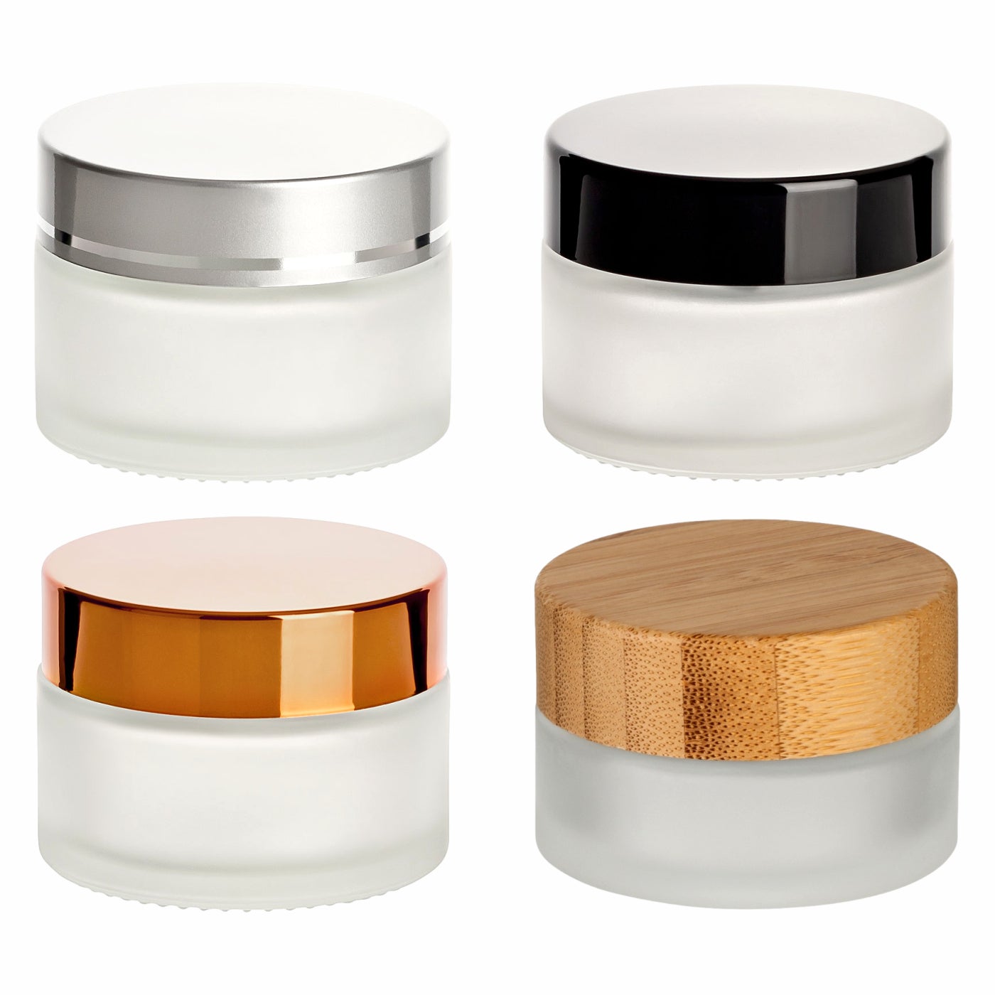 15 ml Cremetiegel gefrostet matt 15 ml Cremetiegel gefrostet matt