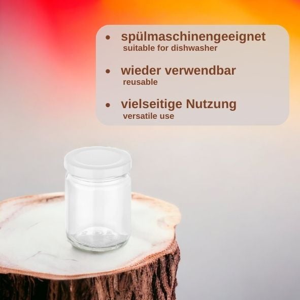 100 ml Einmachglas Rund