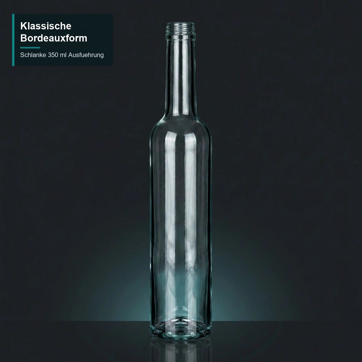 350 ml Bordeaux Schraubmündung - ANSICHT