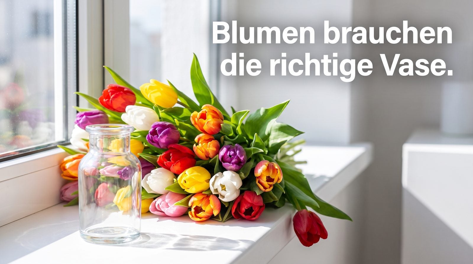 Vasen – Blumen brauchen die richtige Vase.