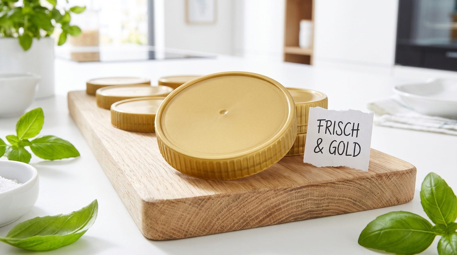 Schraubverschlüsse von Flaschendiscount in der Anwendung