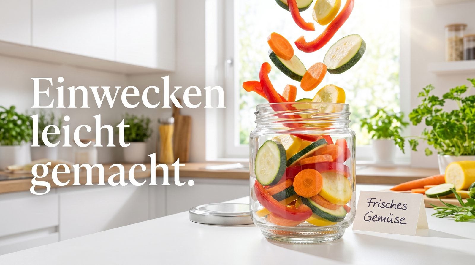 Einmachgläser – Einwecken leicht gemacht.
