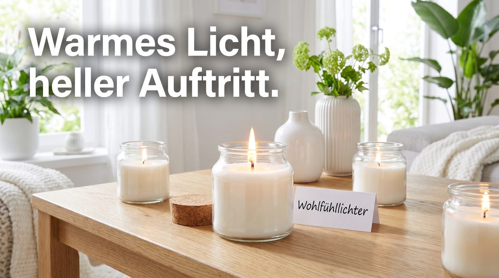 Tee-/Kerzenlichtgläser – Warmes Licht, heller Auftritt.