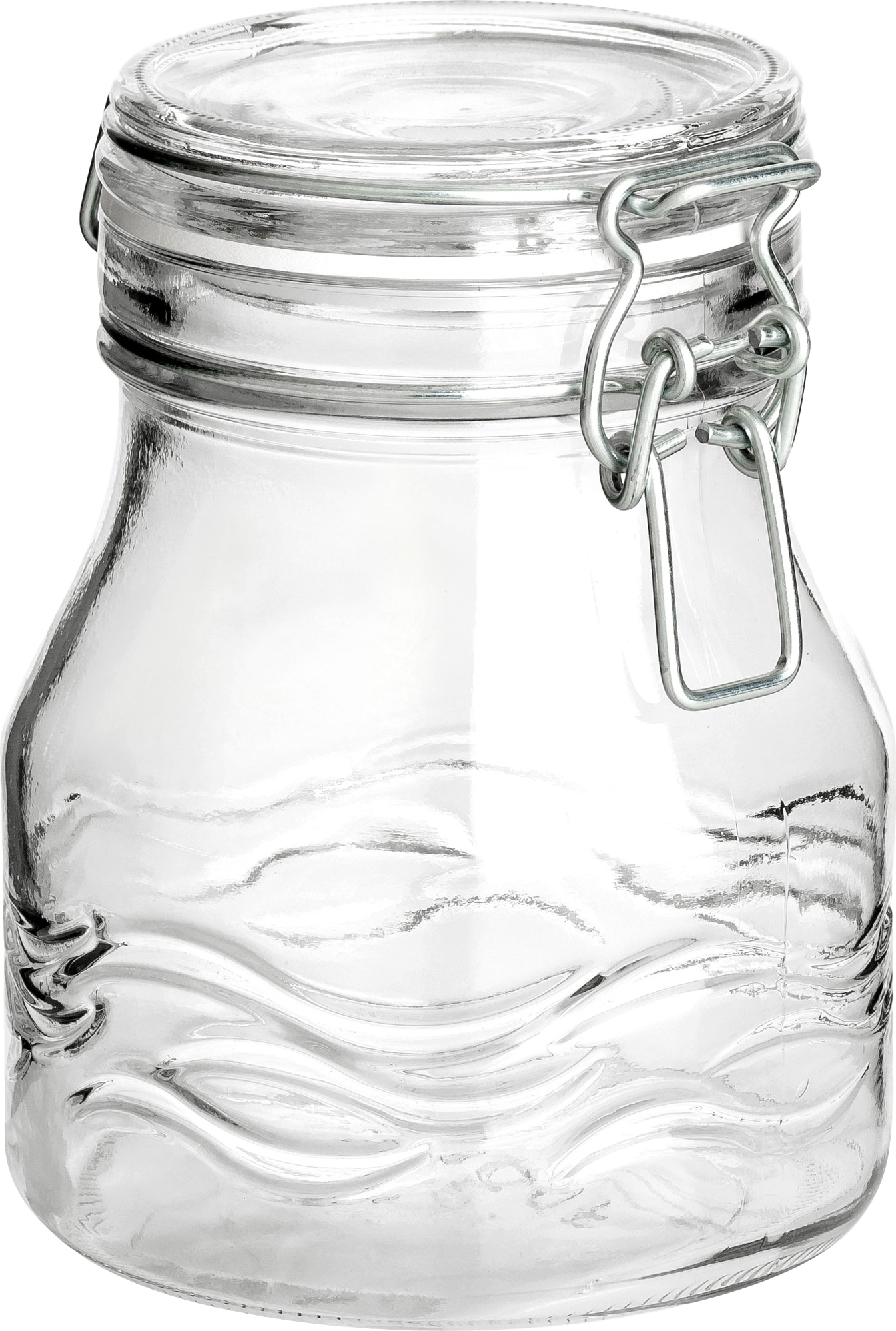 750 ml Bügelglas Welle
