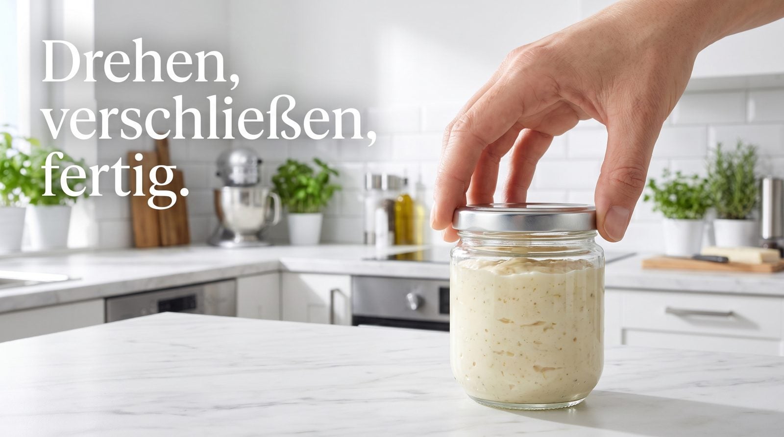 Twist-Off Gläser – Drehen, verschließen, fertig.