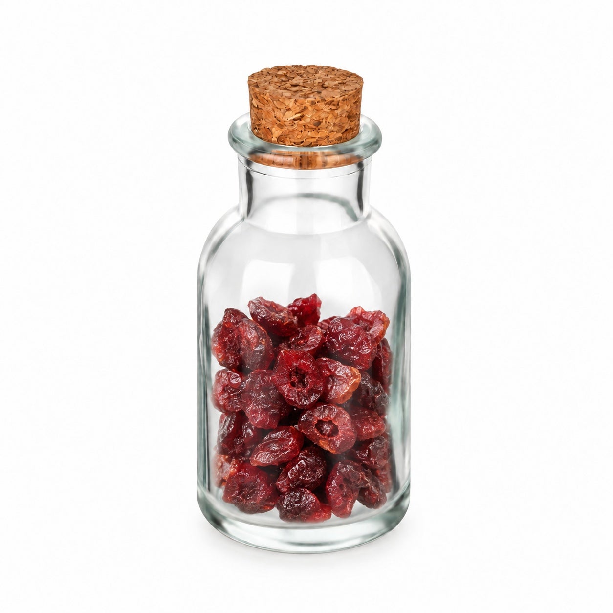 Clear Bottle 60 ml mit Presskorken und einer trockenen Befüllidee