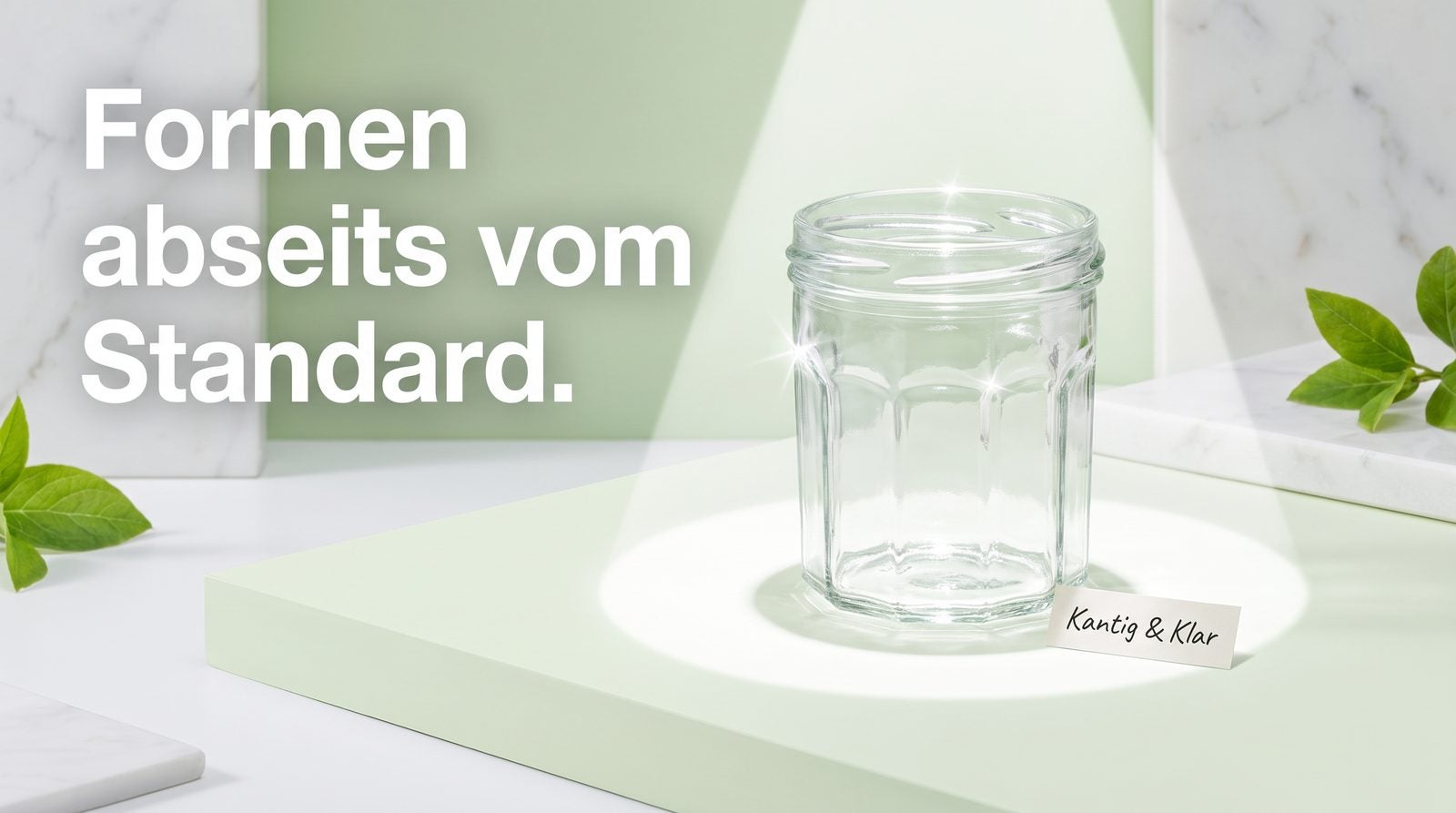 Thema Sonderformen – Formen abseits vom Standard.