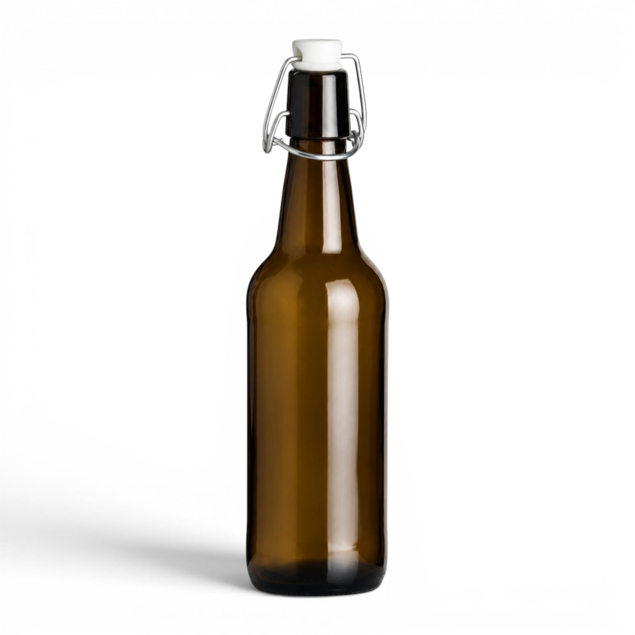 Glasflasche, Braunglas, Korkverschluss, Flaschenverschluss, Kern9