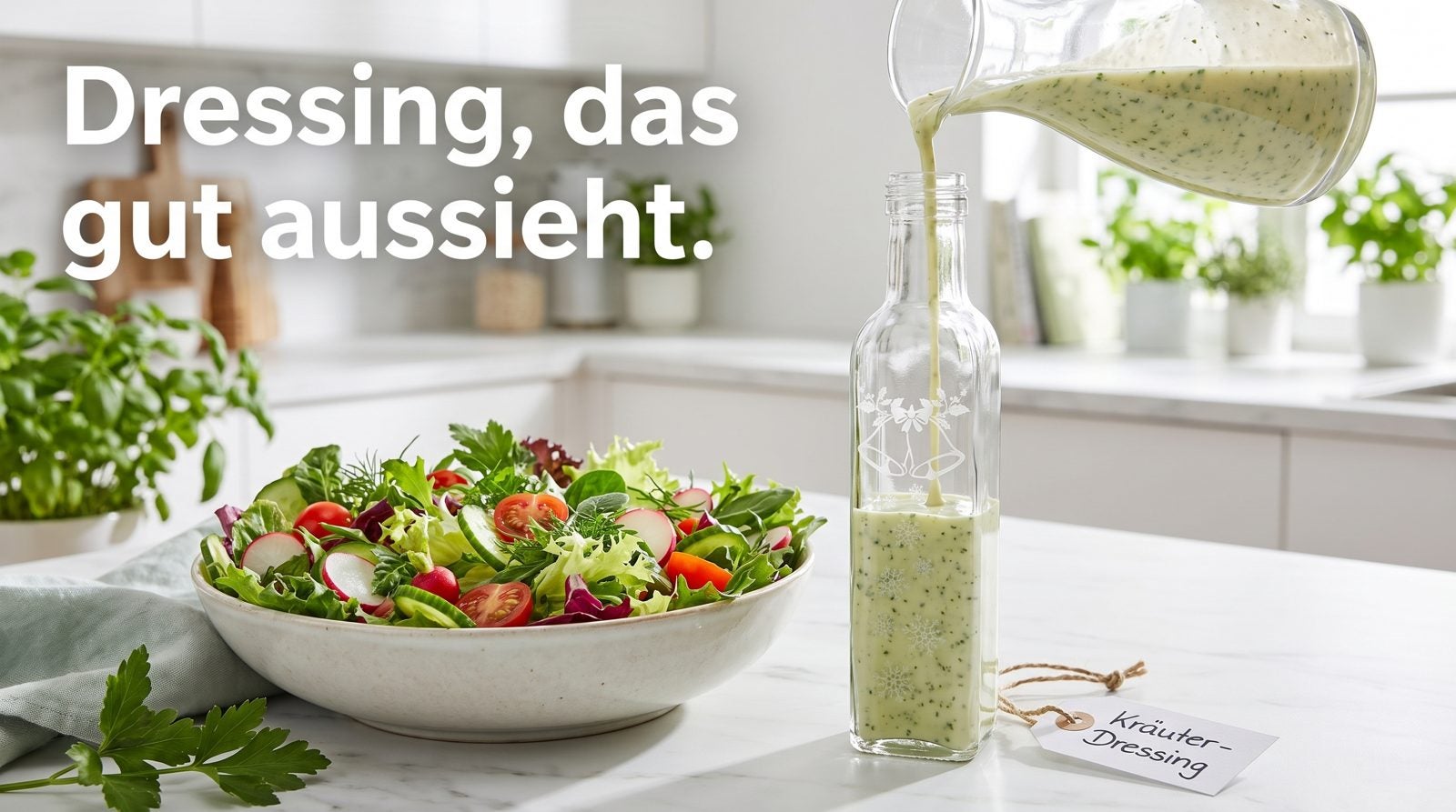 Saucen / Dressing – Dressing, das gut aussieht.