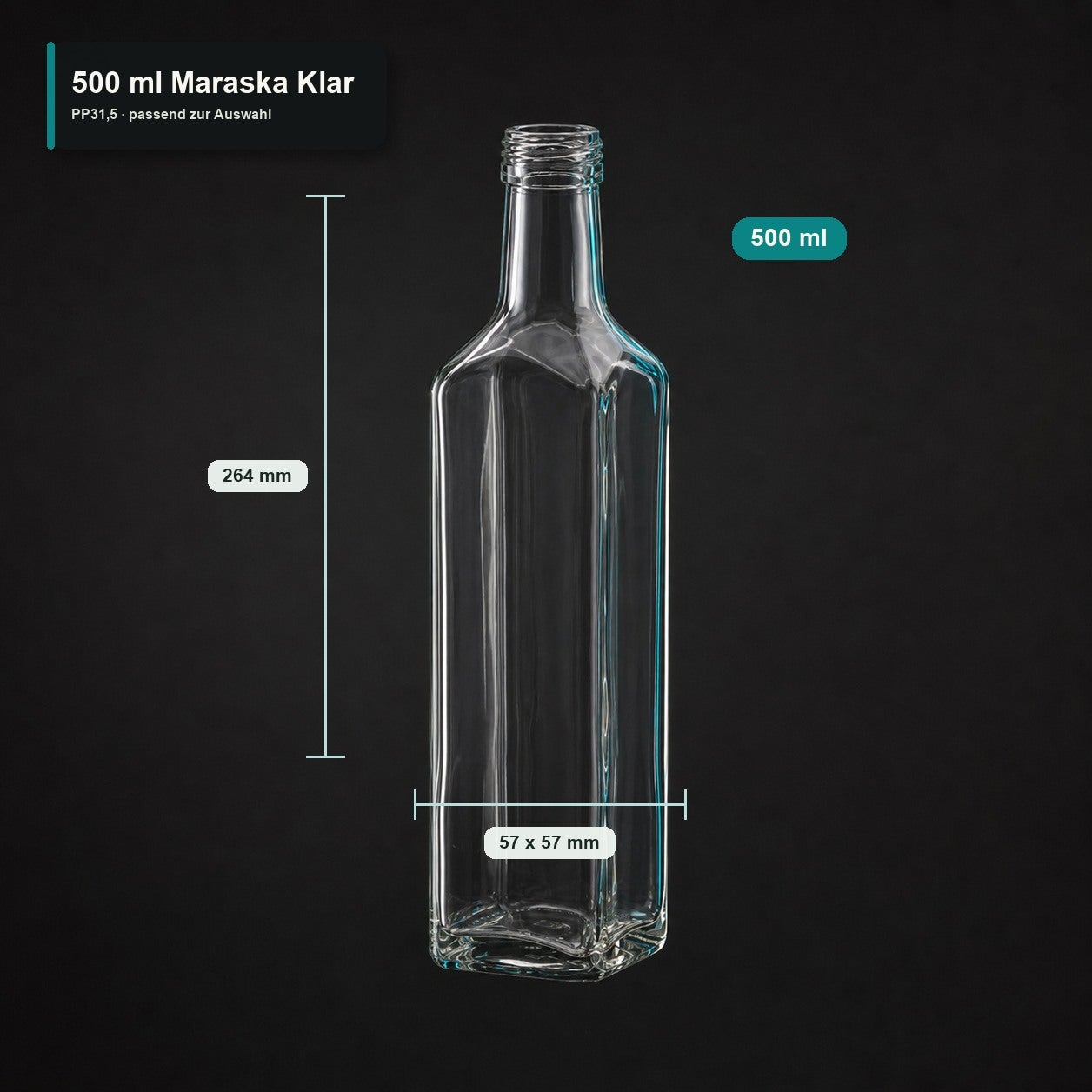 500 ml Maraska Klar - MASSE