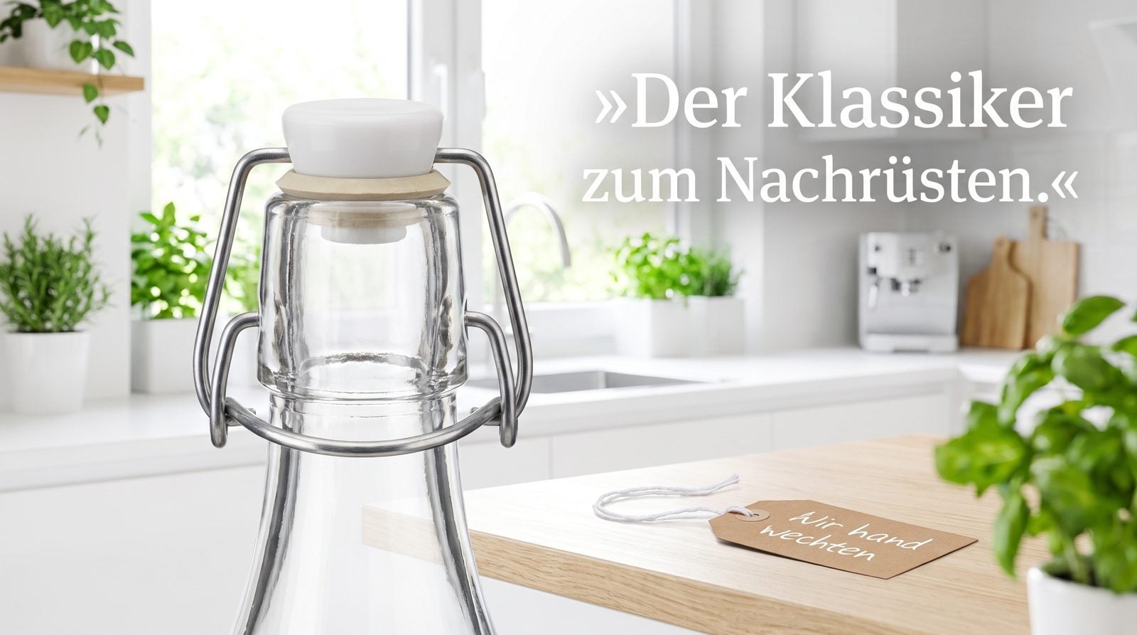 Bügelverschlüsse – Der Klassiker zum Nachrüsten.