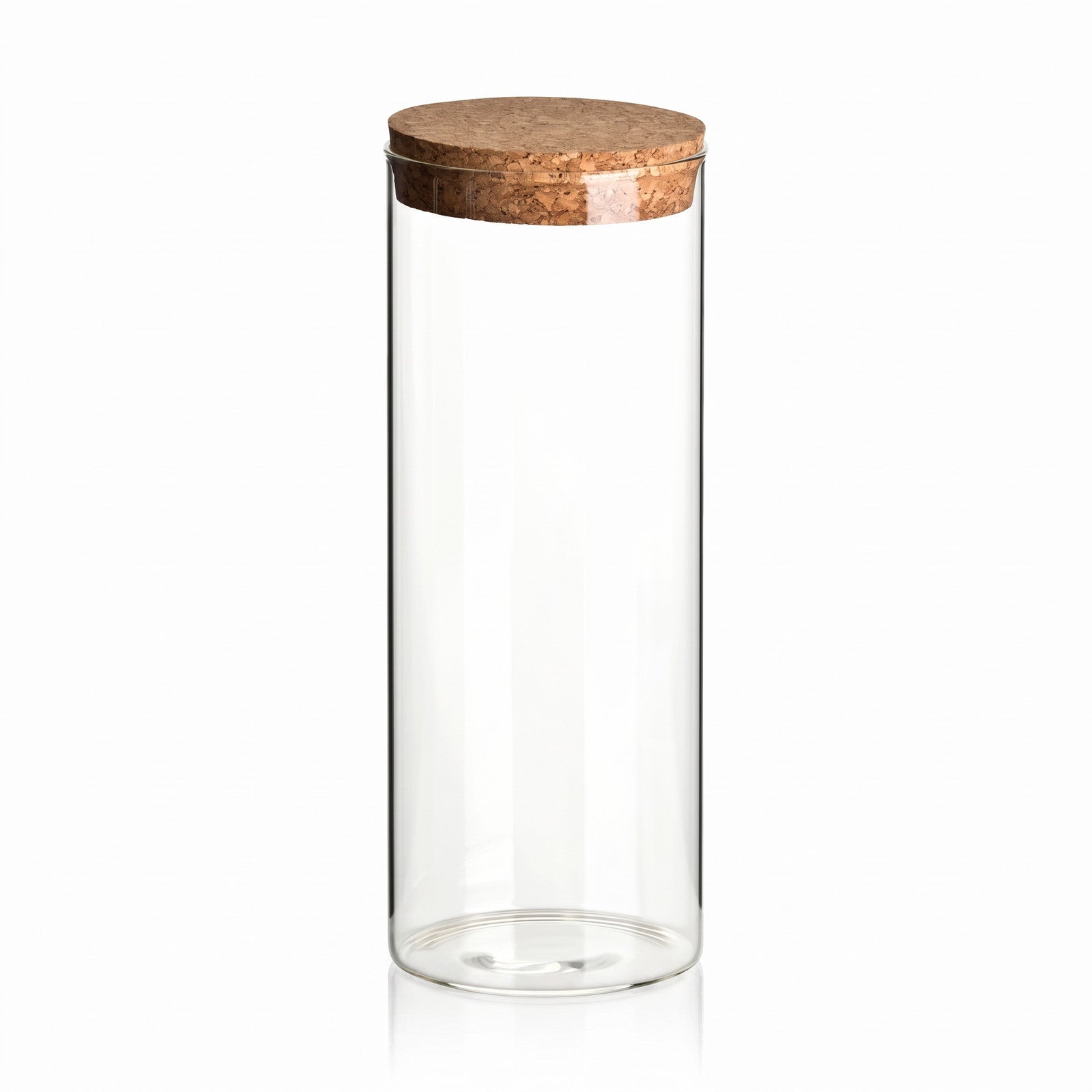Glasbehälter, Aufbewahrungsbehälter, Korkdeckel, 透明玻璃, Vorratsgläser