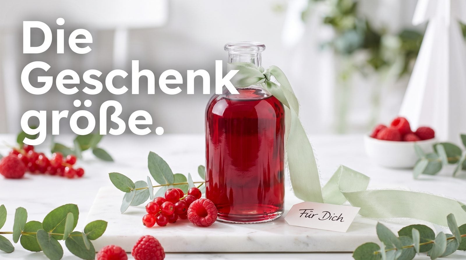 Inhalt ab 100 ml – Die Geschenkgröße.