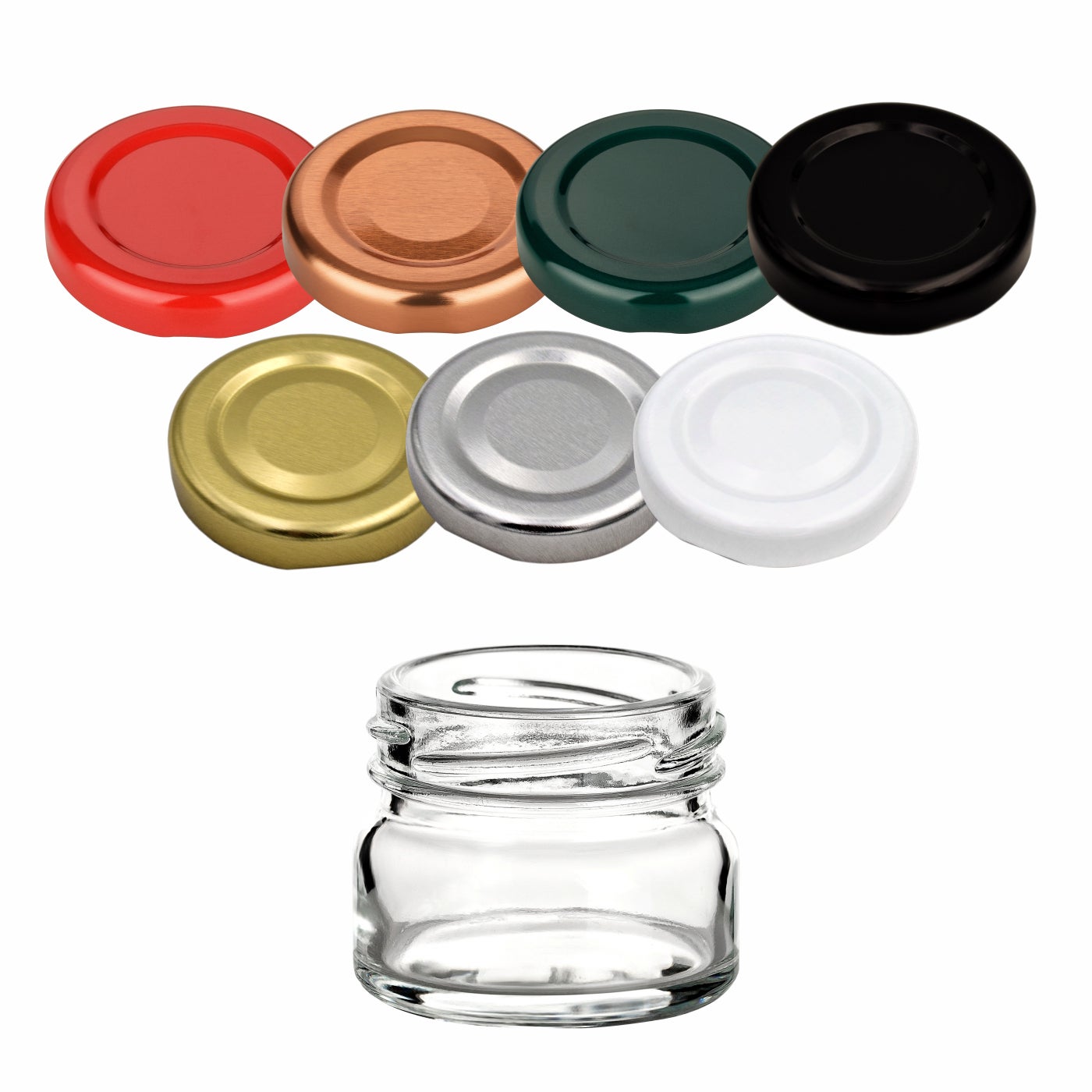 30 ml Einmachglas rund 30 ml Einmachglas rund