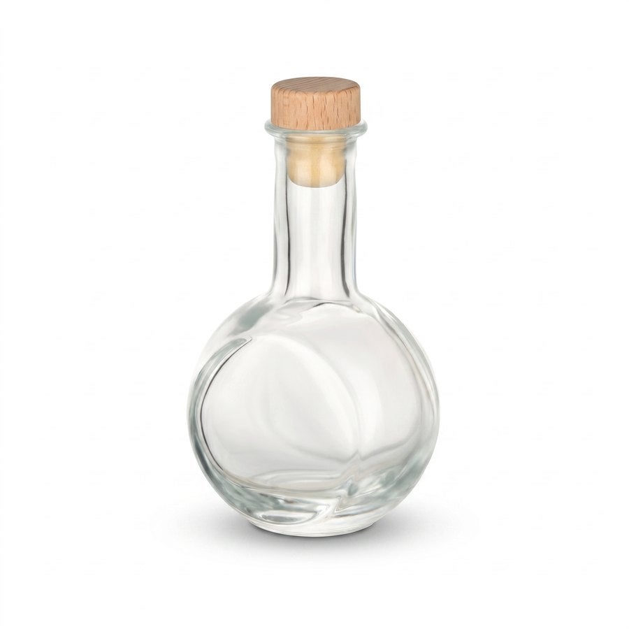 50 ml Liquor mit Holzgriffkorken